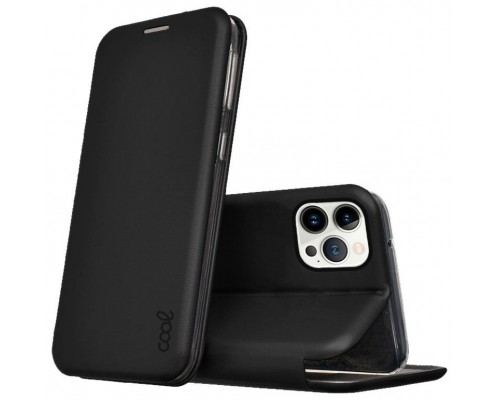 Funda COOL Flip Cover para iPhone 13 Pro Elegance Negro