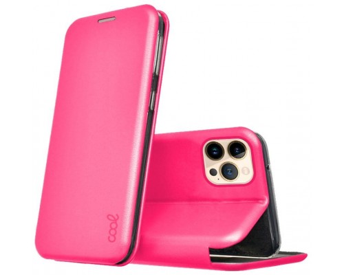 Funda COOL Flip Cover para iPhone 13 Pro Max Elegance Fucsia