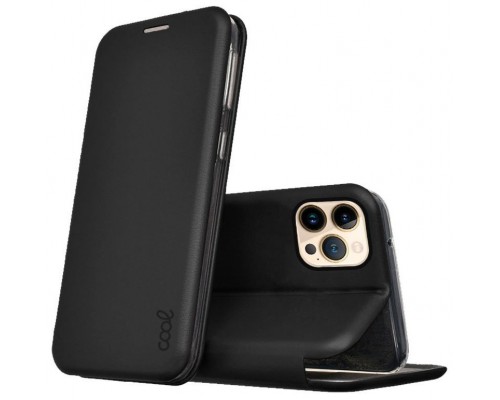 Funda COOL Flip Cover para iPhone 13 Pro Max Elegance Negro