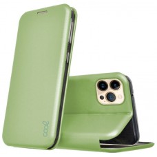 Funda COOL Flip Cover para iPhone 13 Pro Max Elegance Pistacho