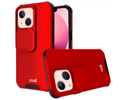 Carcasa COOL para iPhone 13 Hard Camera Rojo