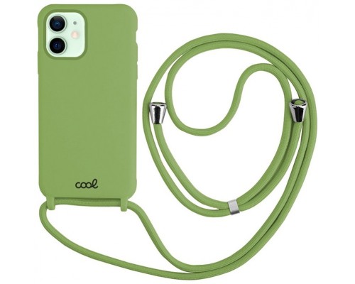 Carcasa COOL para iPhone 12 / 12 Pro Cordón Liso Pistacho