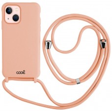 Carcasa COOL para iPhone 13 Cordón Liso Rosa