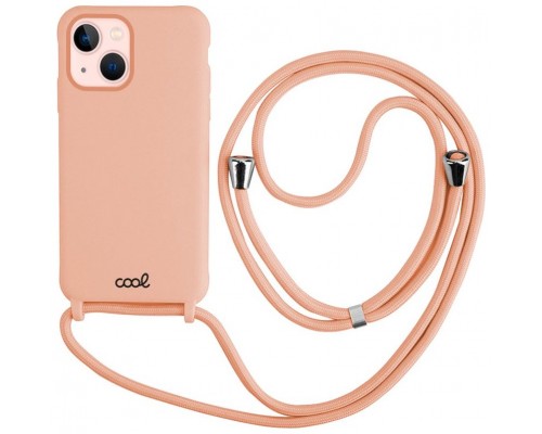 Carcasa COOL para iPhone 13 Cordón Liso Rosa