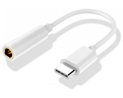 Adaptador Conector Tipo C a Jack 3,5 mm (Digital) COOL (Universal) Blanco