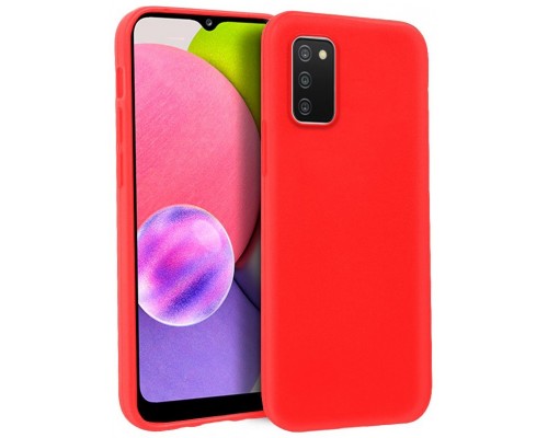 Funda COOL Silicona para Samsung A037 Galaxy A03s (Rojo)