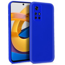 Funda COOL Silicona para Xiaomi Poco M4 Pro 5G / Redmi Note 11S 5G (Azul)
