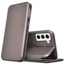 Funda COOL Flip Cover para Samsung G990B Galaxy S21 FE Elegance Plata