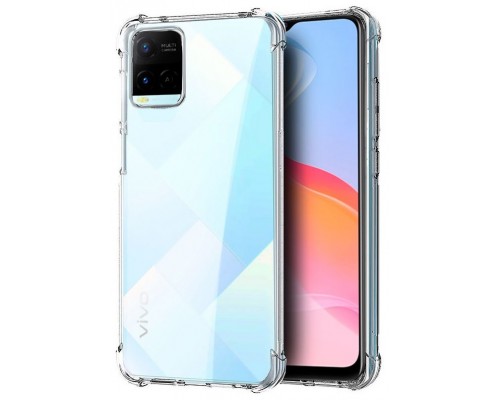 Carcasa COOL para Vivo Y21 / Y21s / Y33s / V2110 AntiShock Transparente