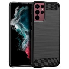 Carcasa COOL para Samsung S908 Galaxy S22 Ultra Carbón Negro
