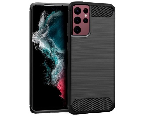 Carcasa COOL para Samsung S908 Galaxy S22 Ultra Carbón Negro