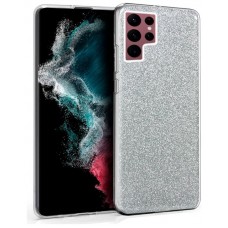 Carcasa COOL para Samsung S908 Galaxy S22 Ultra Glitter Plata