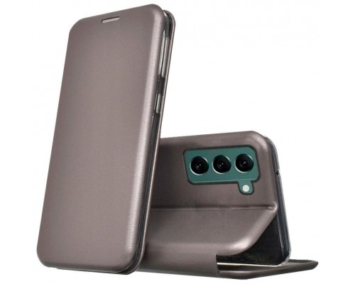 Funda COOL Flip Cover para Samsung S906 Galaxy S22 Plus Elegance Plata