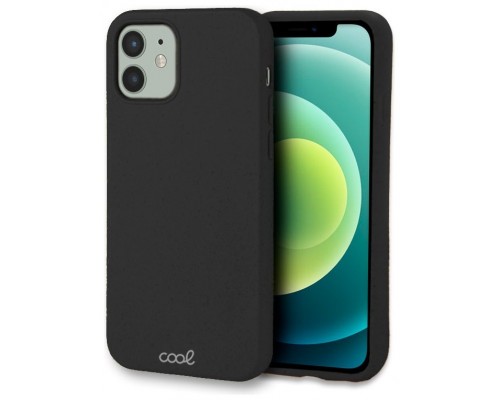 Carcasa COOL para iPhone 12 / 12 Pro Eco Biodegradable Negro