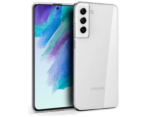 Funda COOL Silicona para Samsung G990B Galaxy S21 FE (Transparente)