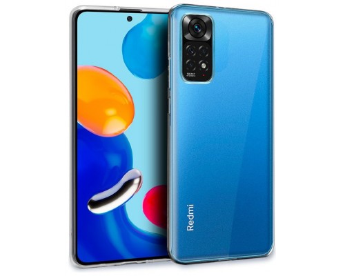 Funda COOL Silicona para Xiaomi Redmi Note 11 / Note 11S (Transparente)