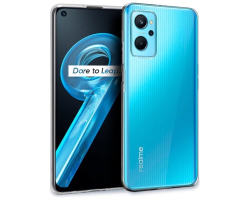 Funda COOL Silicona para Realme 9i (Transparente)