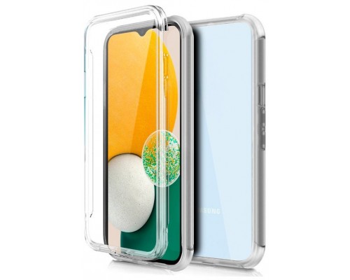 Funda COOL Silicona 3D para Samsung A135 Galaxy A13 (Transparente Frontal + Trasera)