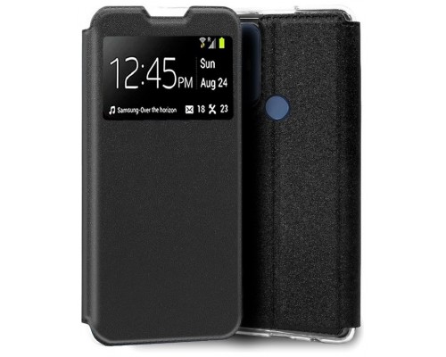 Funda COOL Flip Cover para TCL 30 SE / 30E / 305 / 306 Liso Negro