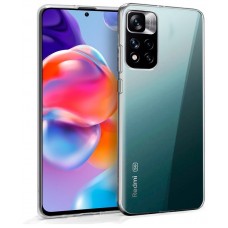 Funda COOL Silicona 3D para Xiaomi Redmi Note 11 Pro Plus 5G (Transparente Frontal + Trasera)