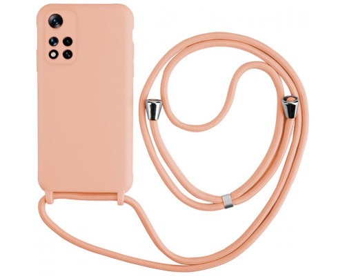 Carcasa COOL para Xiaomi Redmi Note 11 Pro Plus 5G Cordón Liso Rosa