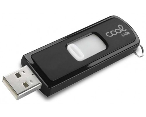 Pen Drive USB x64 GB 2.0 COOL Basic Negro