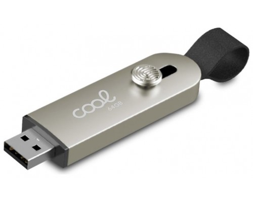 Pen Drive USB x64 GB 2.0 COOL Optimus Silver