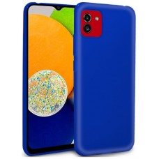 Funda COOL Silicona para Samsung A035 Galaxy A03 (Azul)