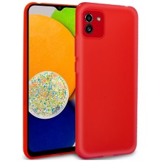 Funda COOL Silicona para Samsung A035 Galaxy A03 (Rojo)