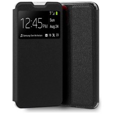 Funda COOL Flip Cover para Samsung A035 Galaxy A03 Liso Negro