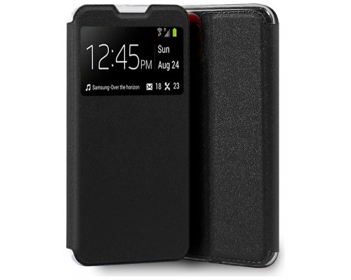 Funda COOL Flip Cover para Samsung A035 Galaxy A03 Liso Negro