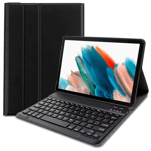 Funda COOL para Samsung Galaxy Tab A8 X200 / X205 Polipiel Teclado Bluetooth Negro 10.5 pulg