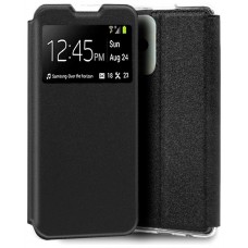 Funda COOL Flip Cover para Realme C35 / Narzo 50A Prime Liso Negro