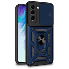Carcasa COOL para Samsung G990B Galaxy S21 FE Hard Ring Marino