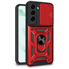 Carcasa COOL para Samsung S906 Galaxy S22 Plus Hard Ring Rojo