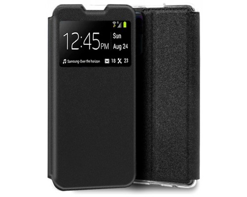 Funda COOL Flip Cover para TCL 30 Plus / 30 / 30 5G Liso Negro