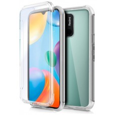 Funda COOL Silicona 3D para Xiaomi Redmi 10C (Transparente Frontal + Trasera)