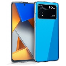 Funda COOL Silicona para Xiaomi Poco M4 Pro (Transparente)