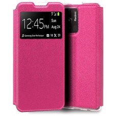 Funda COOL Flip Cover para Xiaomi Redmi 10C Liso Rosa