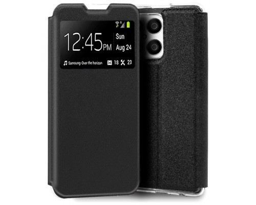 Funda COOL Flip Cover para Huawei Honor X8 Liso Negro