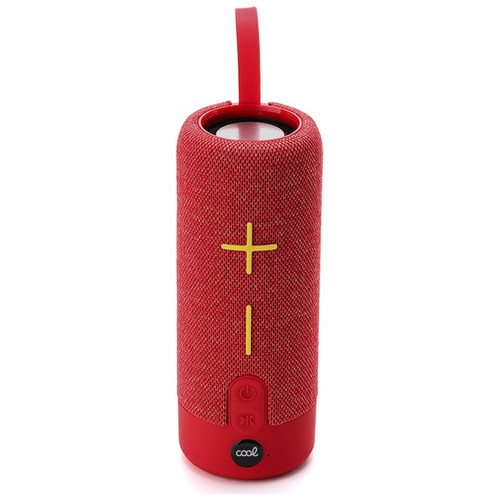 Altavoz M&uacute;sica Universal Bluetooth COOL 10W Bass Rojo