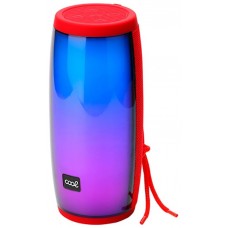 Altavoz Música Universal Bluetooth Cuerda COOL LED (14W) Rojo