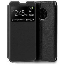 Funda COOL Flip Cover para Huawei Honor 50 Lite / Nova 8i Liso Negro