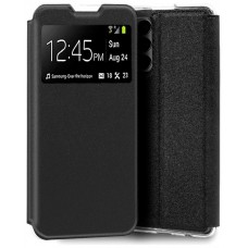 Funda COOL Flip Cover para Samsung M135 Galaxy M13 Liso Negro