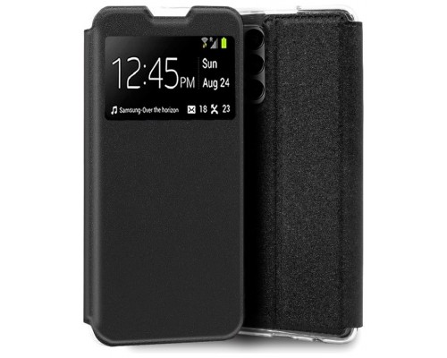 Funda COOL Flip Cover para Samsung M135 Galaxy M13 Liso Negro