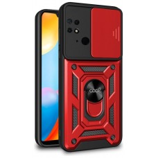 Carcasa COOL para Xiaomi Redmi 10C Hard Ring Rojo