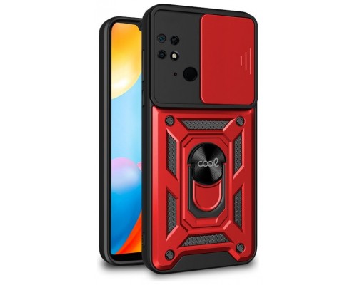 Carcasa COOL para Xiaomi Redmi 10C Hard Ring Rojo