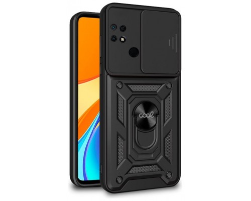 Carcasa COOL para Xiaomi Redmi 9C / 10A Hard Ring Negro