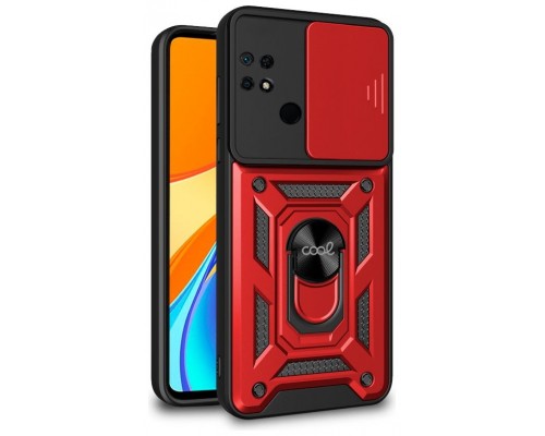 Carcasa COOL para Xiaomi Redmi 9C / 10A Hard Ring Rojo