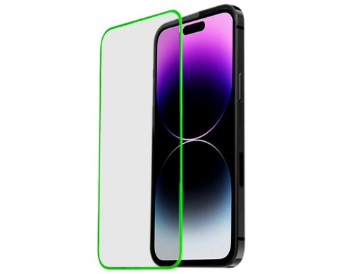 Protector Pantalla Cristal Templado COOL para iPhone 15 Plus / 16 Plus / 14 Pro Max (NEON)